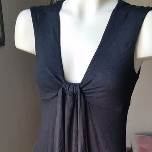 Velvet Torch V-neck Sleeveless Dress